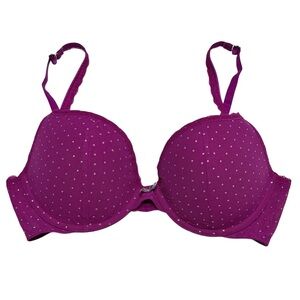 {aerie} "Brooke" Padded Push Up Adjustable Strap Intimates Bra